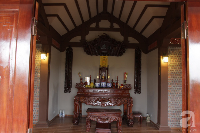 Ngôi nhà vườn hoài cổ với mái nhuốm màu thời gian bình yên giữa núi đồi Bắc Ninh - Ảnh 15.