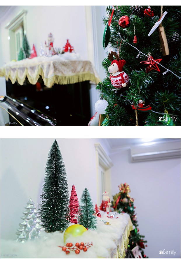 Hai căn hộ được trang trí đậm vị Giáng sinh với chi phí chỉ dưới 10 triệu đồng ở Hà Nội - Ảnh 7.