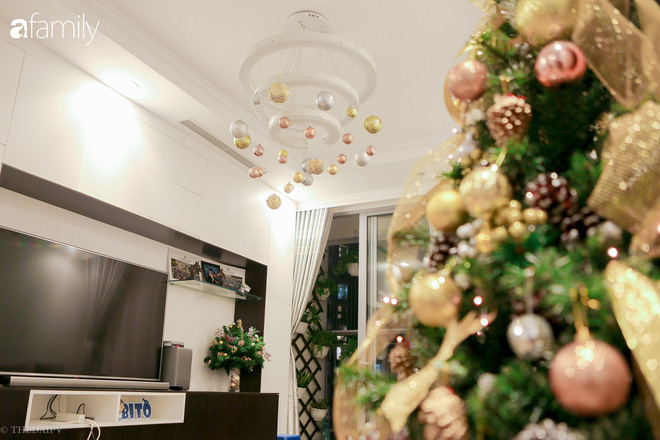 Hai căn hộ được trang trí đậm vị Giáng sinh với chi phí chỉ dưới 10 triệu đồng ở Hà Nội - Ảnh 13.